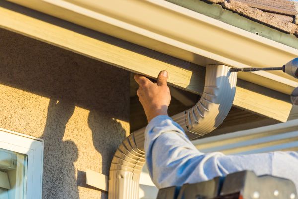 Cost of Aluminum Rain Gutter Service in Mishawaka
